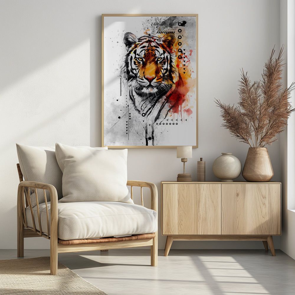 Plakat - Tiger Poster Art 05