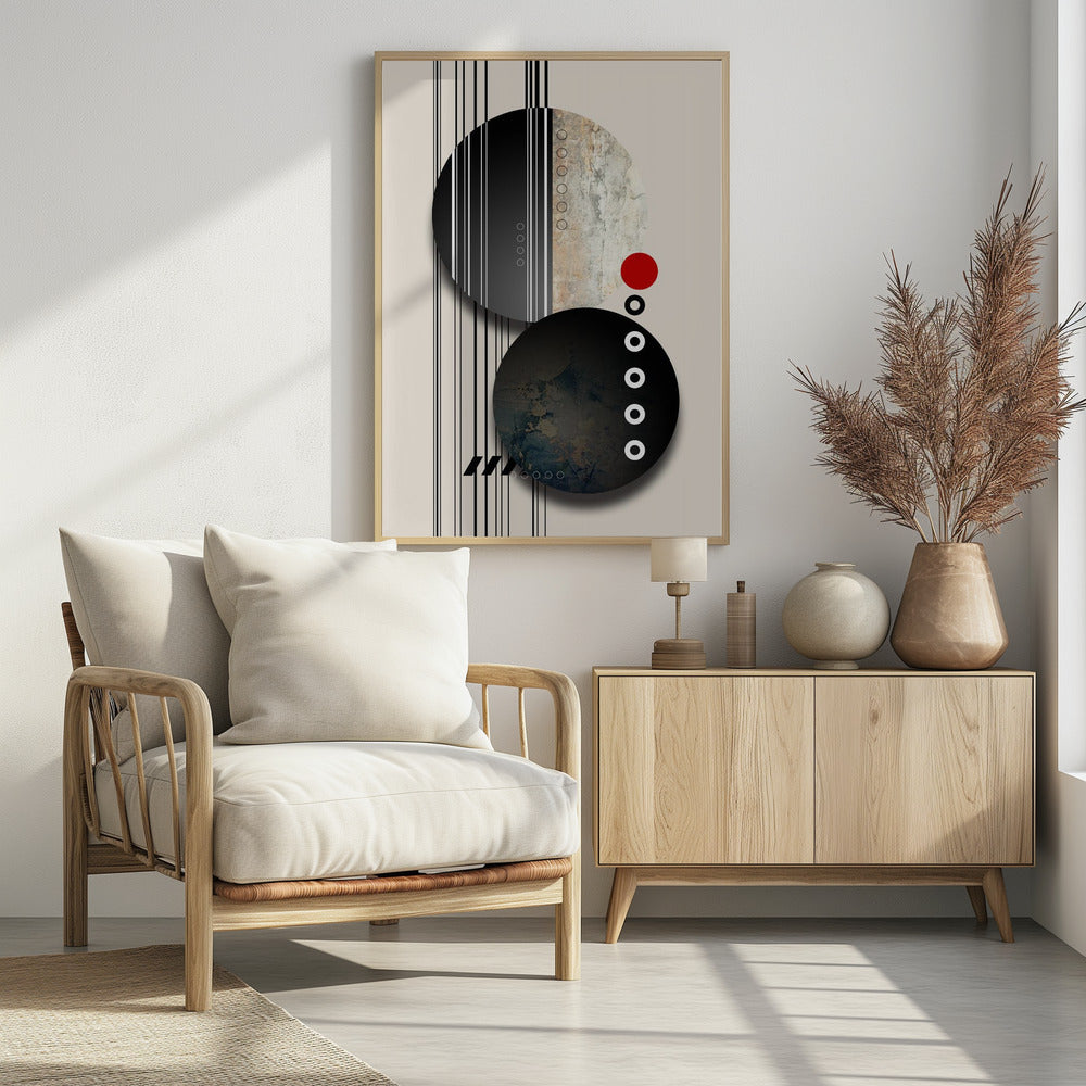 Plakat - Geometric Vintage Art 07
