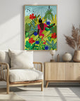 Plakat - Din 87 Walking In My Greenhouse - Admen.dk