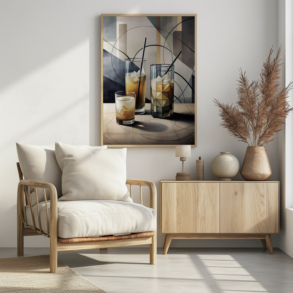 Plakat - Cubist Cocktails