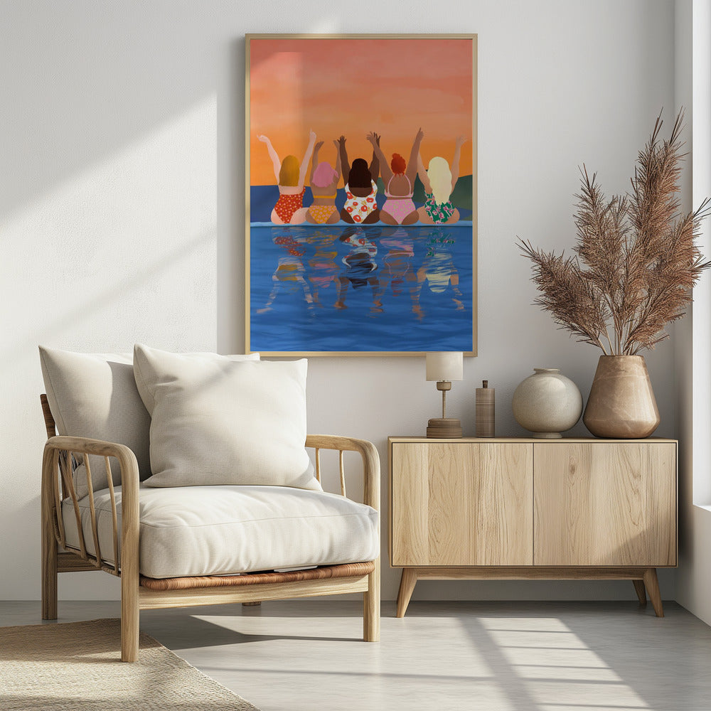 Poster - Girls and The Sun