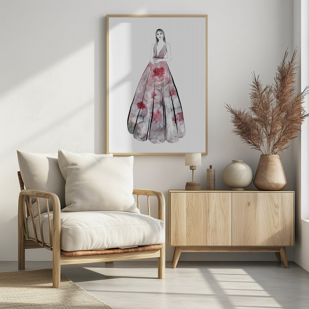Plakat - Kaede fashion illustration