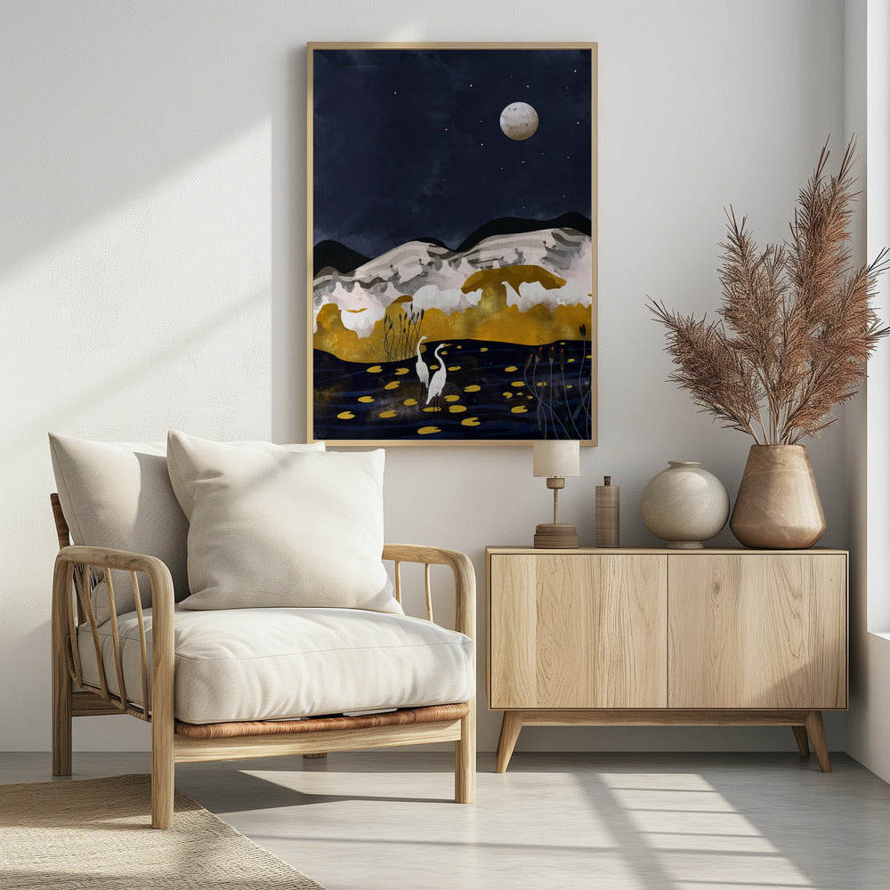 Plakat - Midnight Lake
