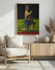Plakat - Soccer Player Celebration