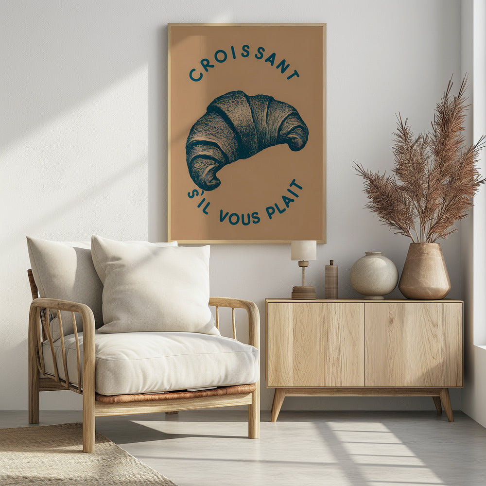 Plakat - Croissant