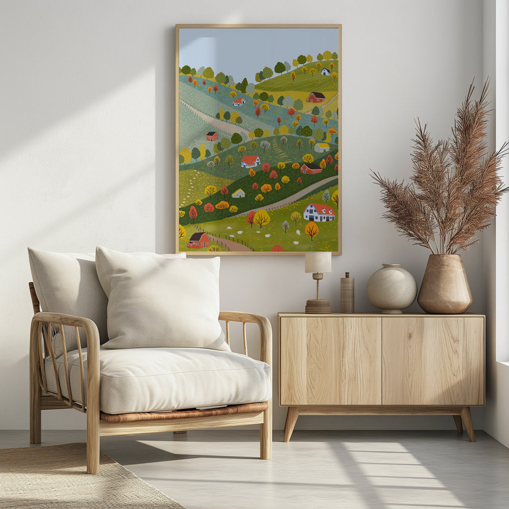 Plakat - Fall Villages