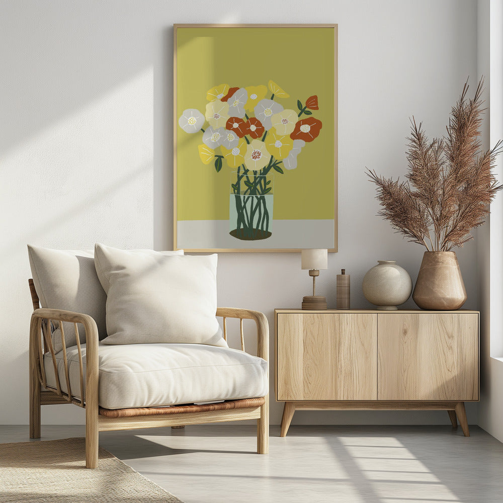 Poster - Vase of Flowers