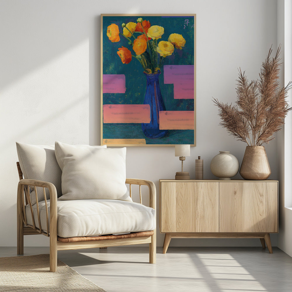 Poster - Abstract Flowers