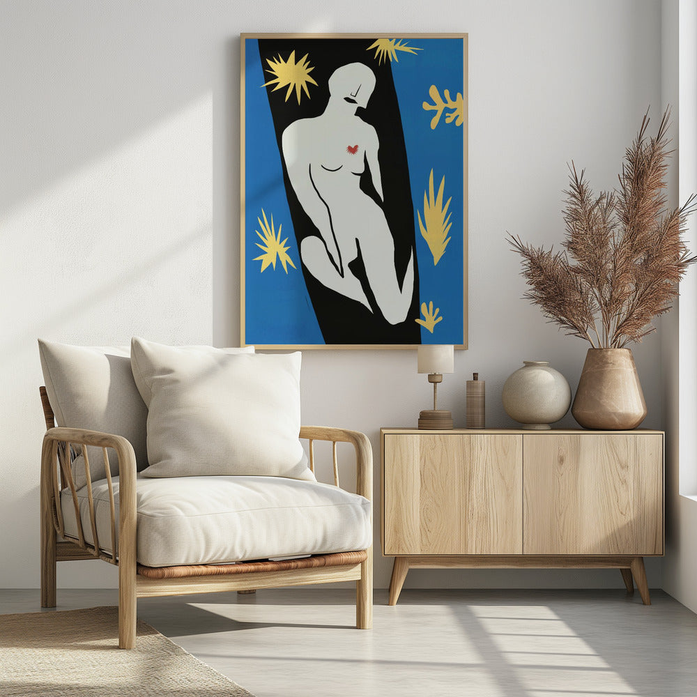 Poster - Cut out paper figurine