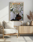 Plakat - Emilia With a Yellow Blossom Tree