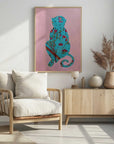 Plakat - Pink Monkey