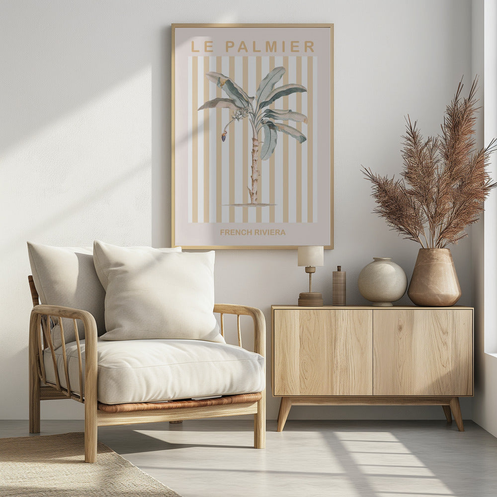 Plakat - Palmierbeige Ratio2x3