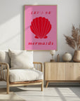 Plakat - Mermaidspinkred Ratioiso