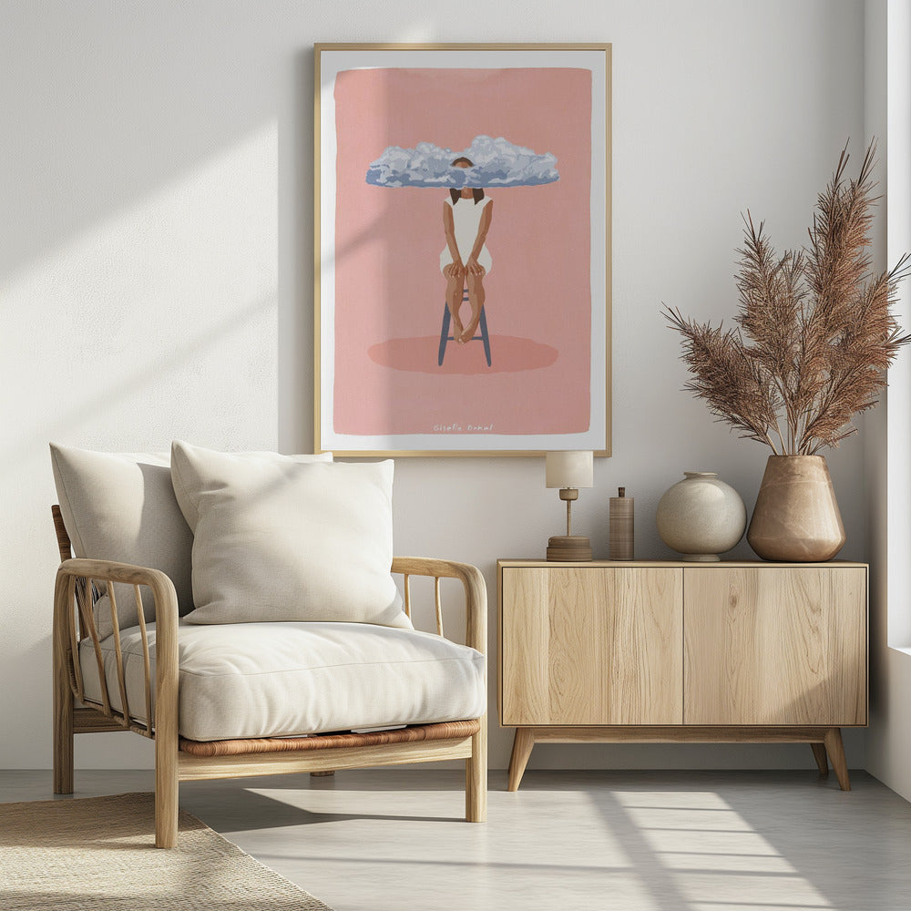 Plakat - Pink Meditation