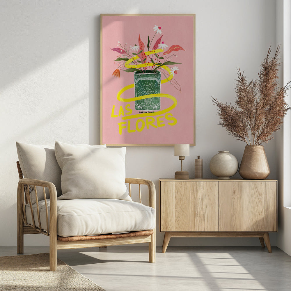 Plakat - Las Flores