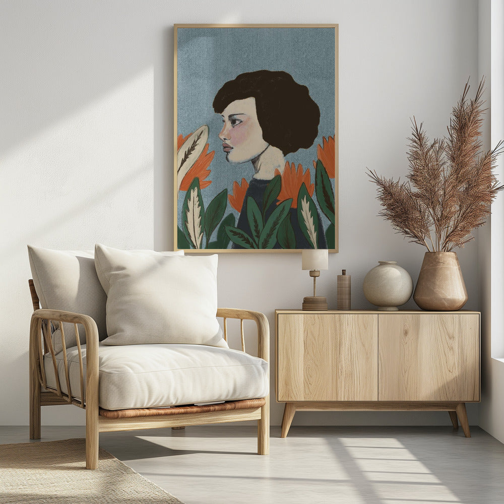 Plakat - Girl Portrait