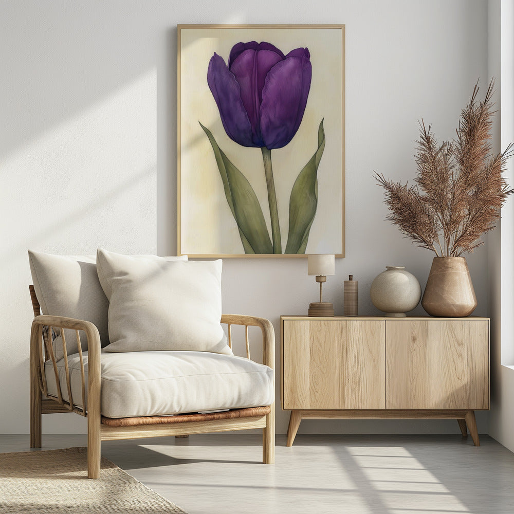 Poster - Purple Tulip 7
