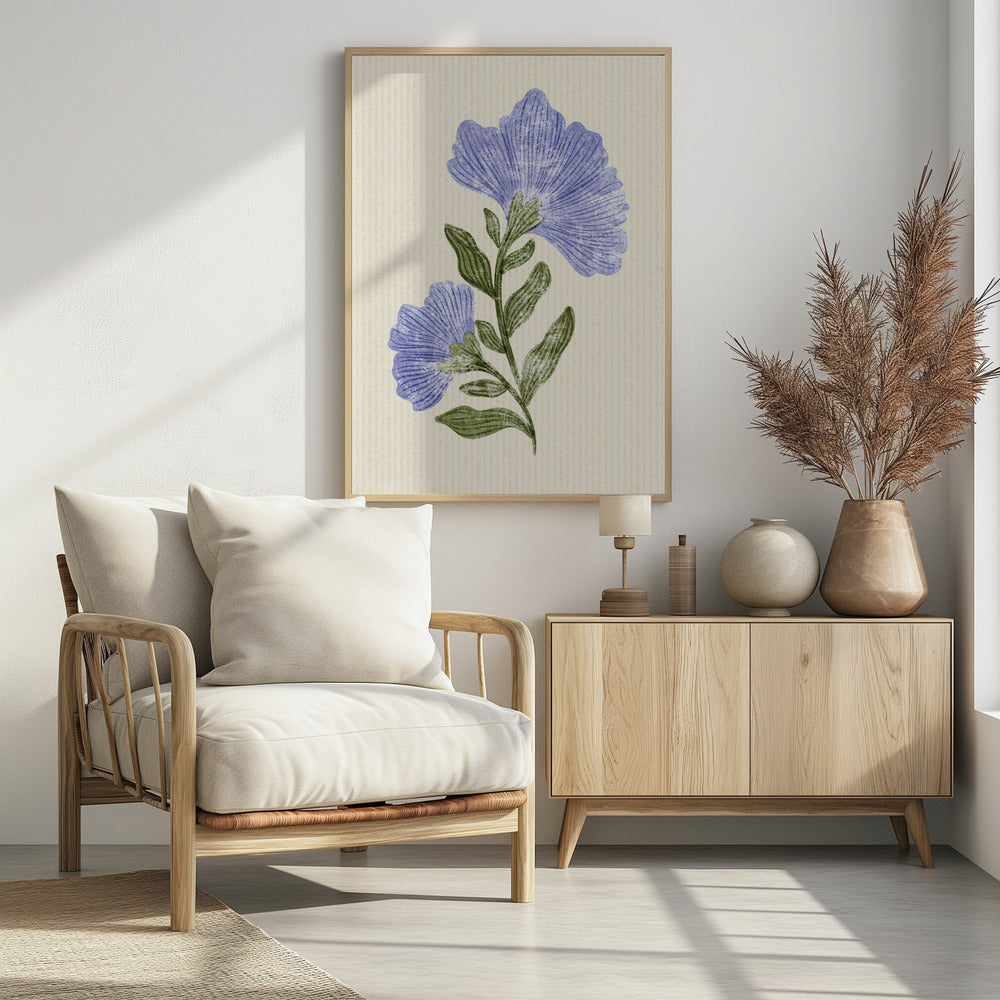 Poster - Vintage Flower
