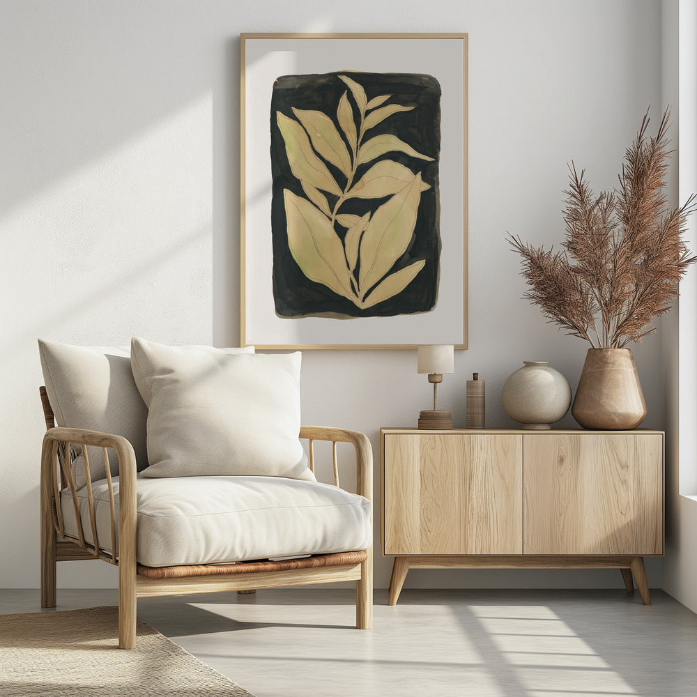Poster - Foliage noir N.2