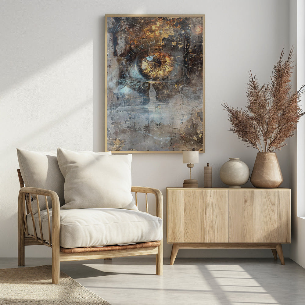 Plakat - Woman Portrait Abstract Art Illustration Wallart 12