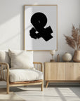 Plakat - Ampersand Black