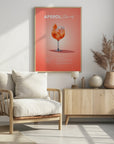 Plakat - Aperol Spritz Recipe