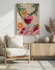 Poster - Christmas Red Cocktail