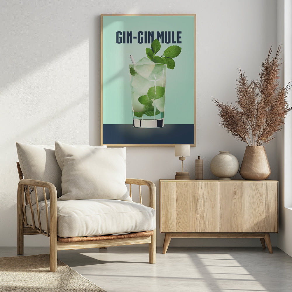 Plakat - Gin Gin Mule