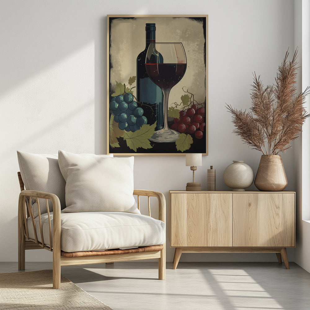 Poster - Red Red Wine No. 4