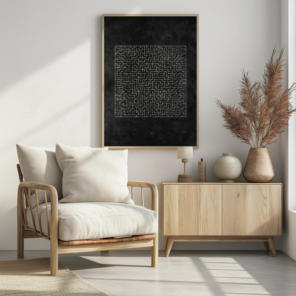 Plakat - The Squared Maze Journey