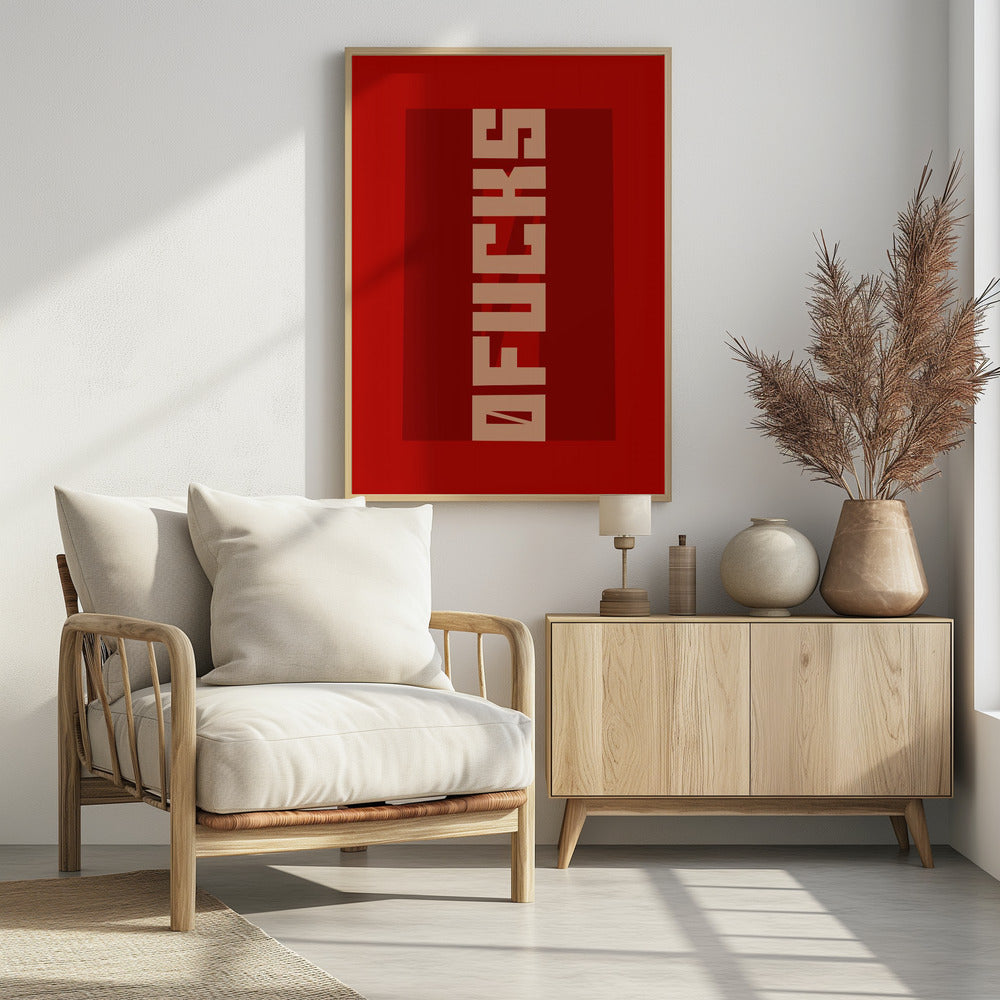 Poster - 0FUCKS