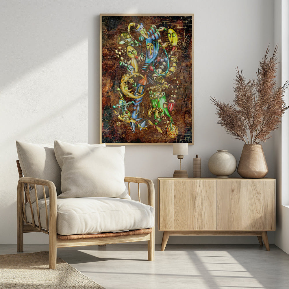 Plakat - Surreal Art Vintage Style 17