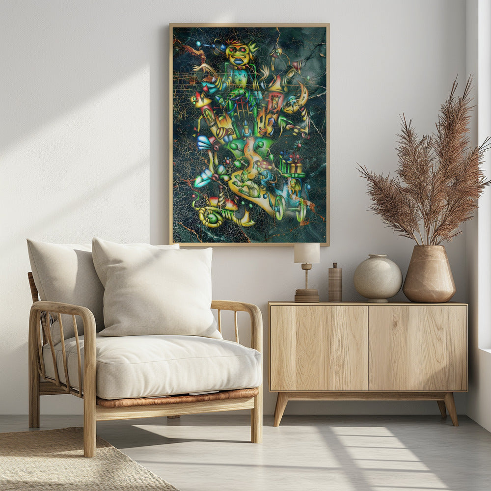 Plakat - Surreal Art Vintage Style 20