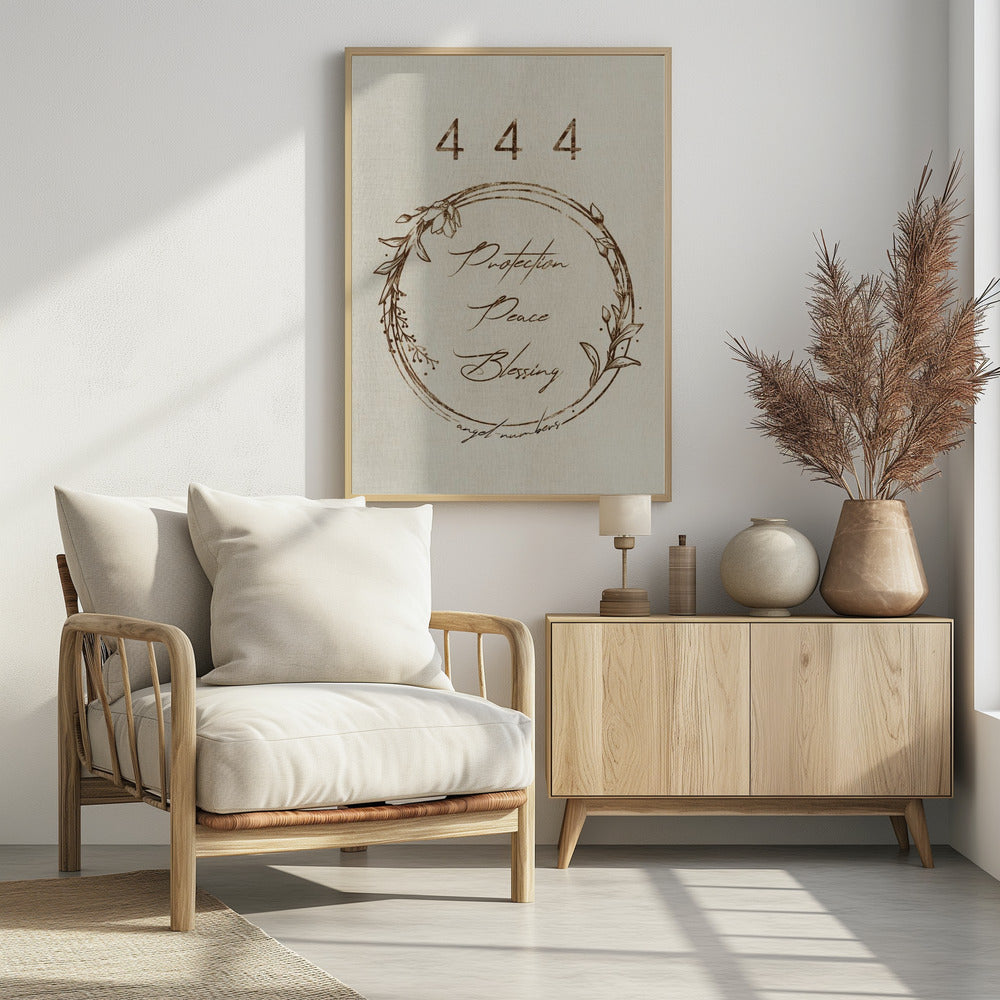 Plakat - Angel Number 444