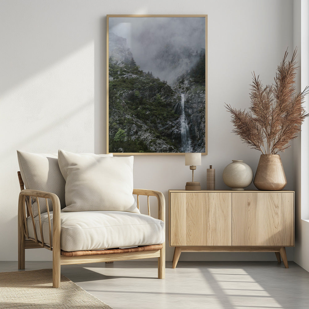 Plakat - Foggy Mountains 09