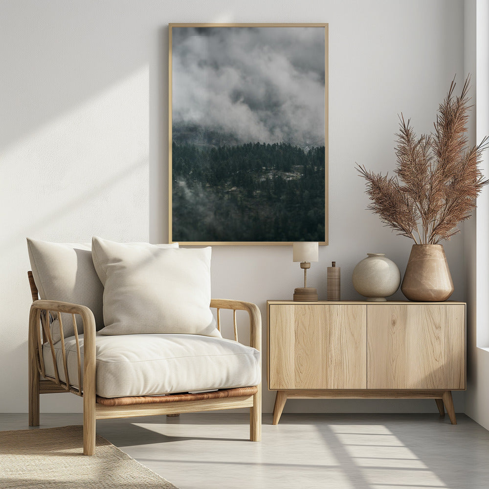 Plakat - Foggy Mountains 13