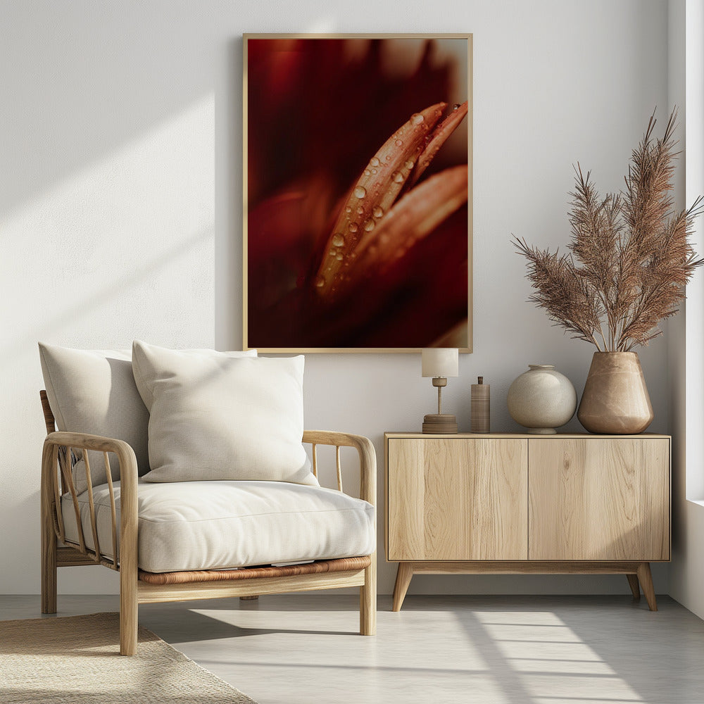 Plakat - Red Flowers 16