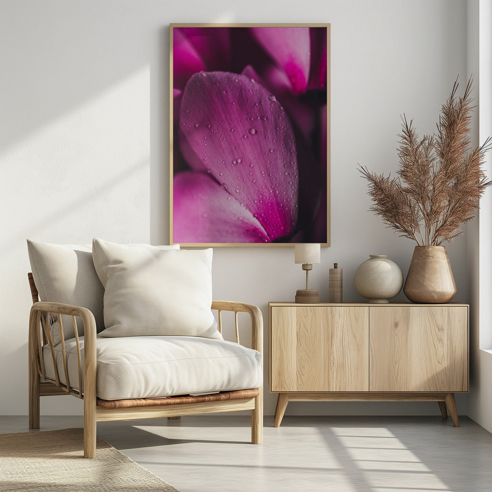 Plakat - Pink Flowers 02 - Admen.dk