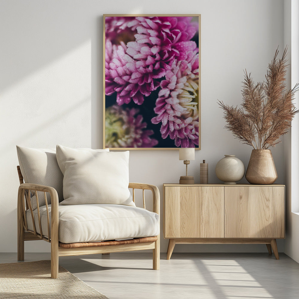 Plakat - Pink Flowers 42 - Admen.dk