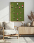 Plakat - Soccer Team Formation