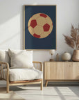 Plakat - Classic Soccer Ball