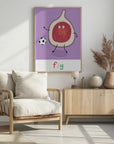 Plakat - Happy Fig Soccer
