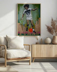 Plakat - Dynamic Soccer Player