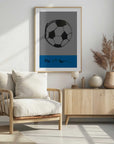 Plakat - Hand-Drawn Football