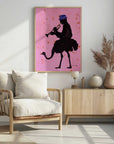 Plakat - Musical Ostrich Ride -  Santhosh ch