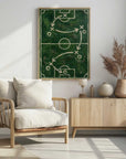 Plakat - Soccer Field Strategy