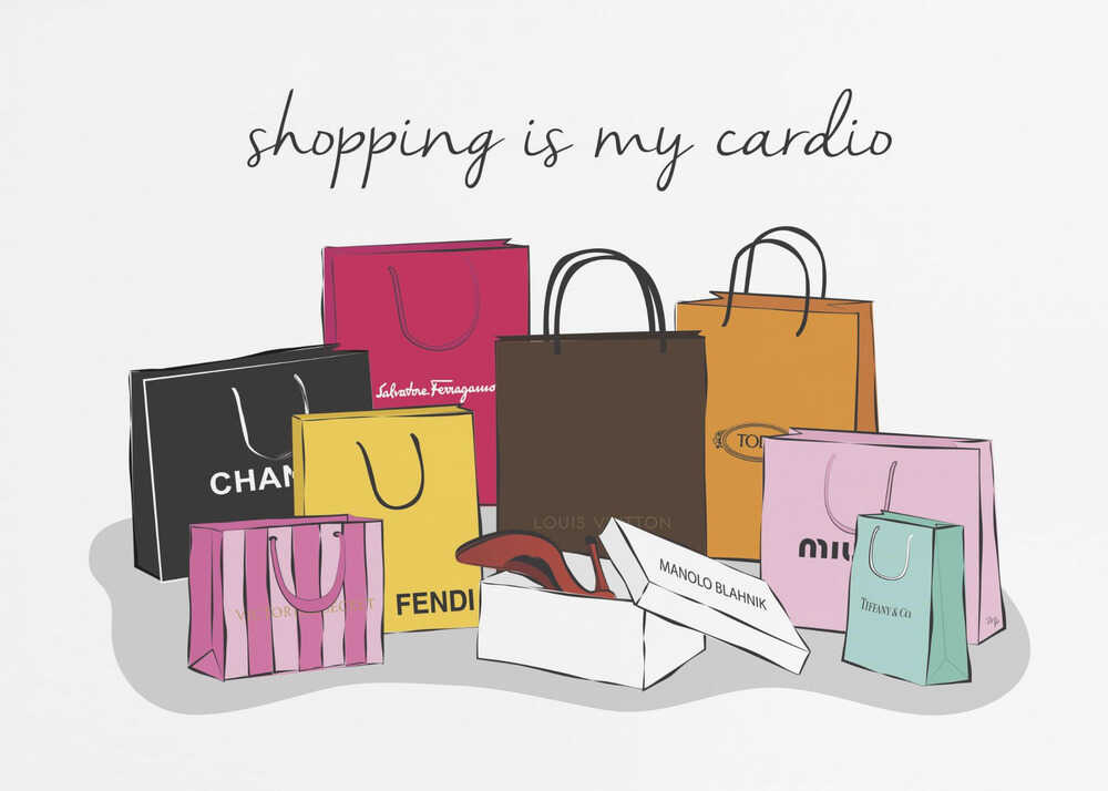 Plakat - Fashion Shopping Haul