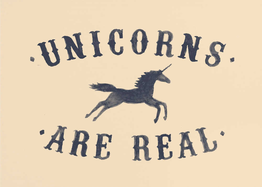 Plakat - Unicorns Are Real