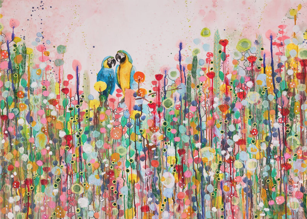 Plakat - Love Feathers - Admen.dk