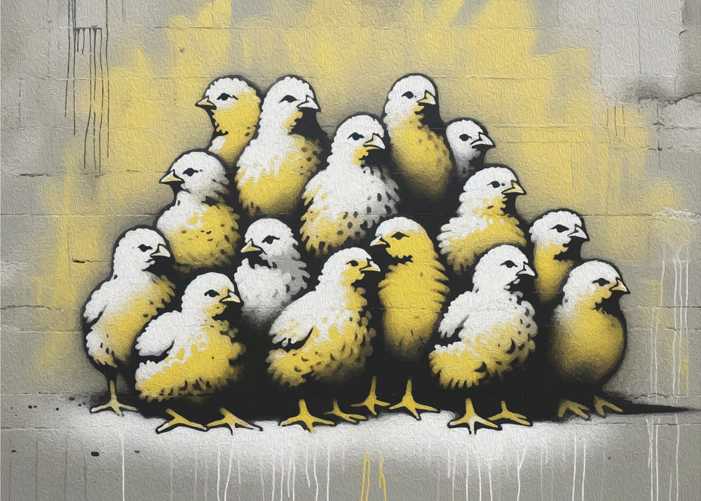 Plakat - Chickens